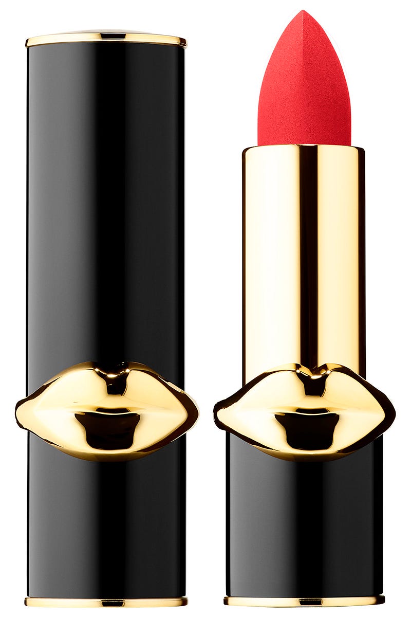 Lipstick, Red, Cosmetics, Product, Beauty, Lighting, Cylinder, Material property, Sconce, 