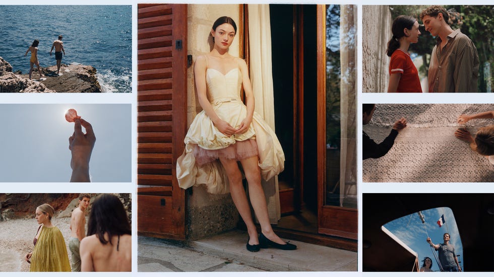 scenes from film bonjour tristesse