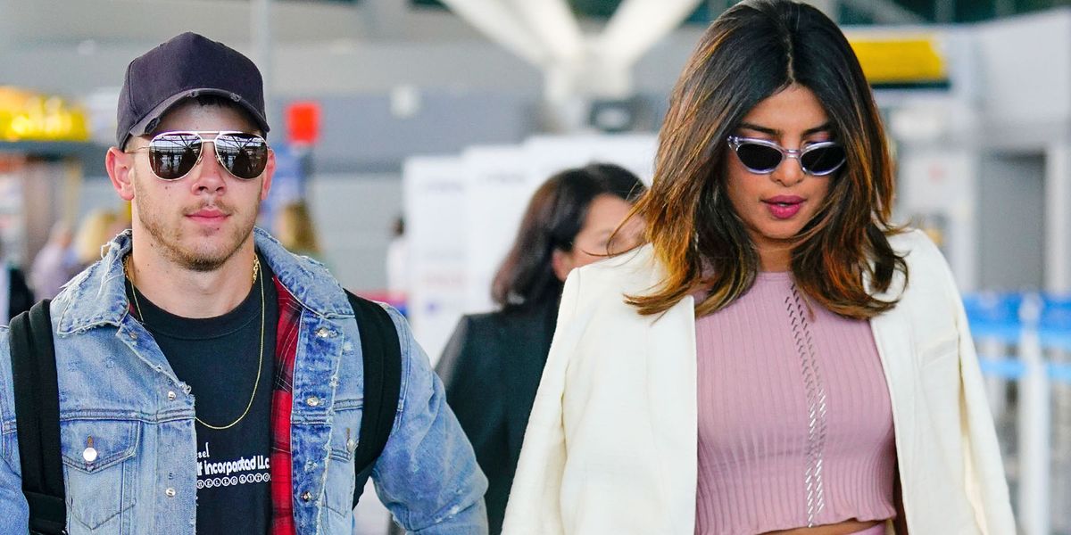 Priyanka Chopra and Nick Jonas Were Spotted at the Airport Together