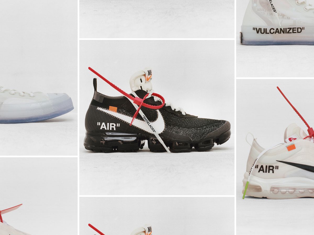 Virgil Abloh and Nike Sneaker Collection - Off-White Nike Sneaker
