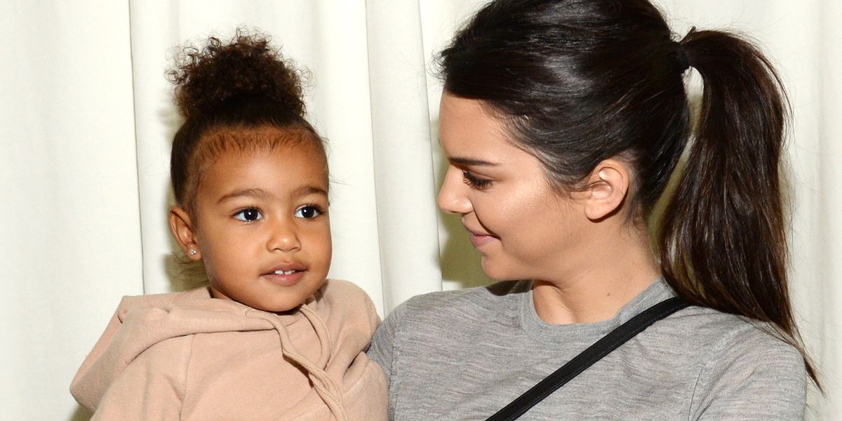 North West Sweetly Wraps Cousin Dream Kardashian's Birthday Gifts