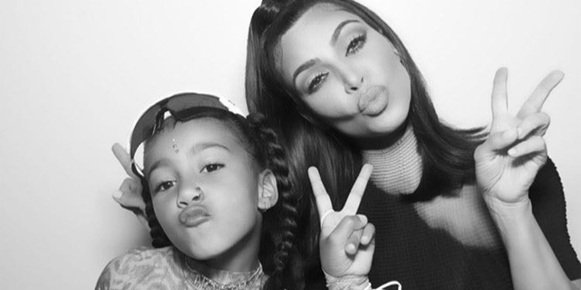 Gang Mitt officieel Kim Kardashian Clarifies That North West's Nose Ring Is Fake