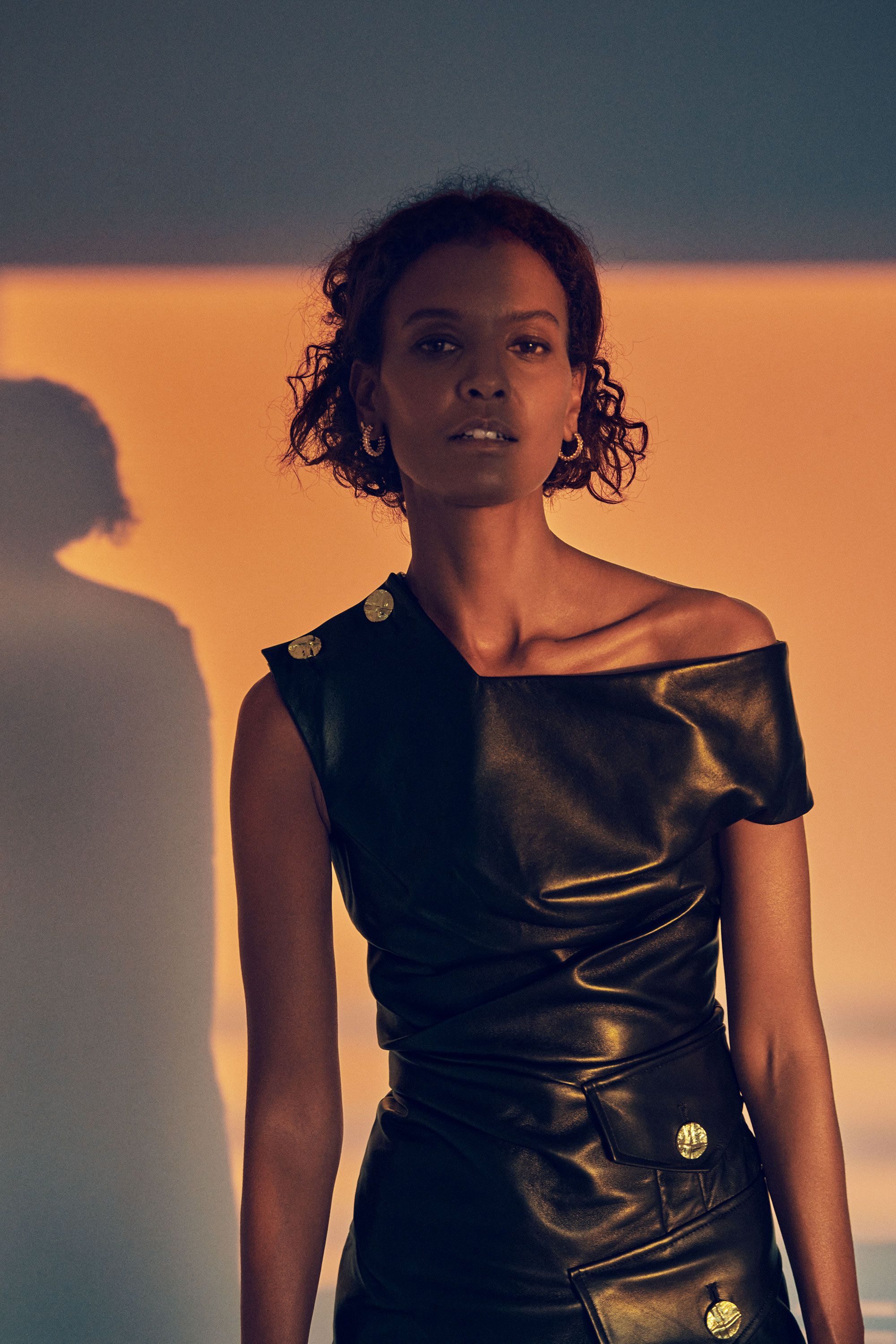 Liya Kebede au défilé Loewe