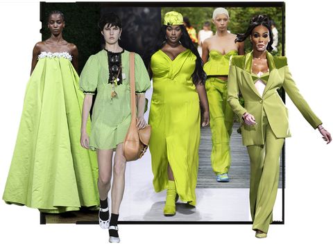 lime fashion trend spring 2023