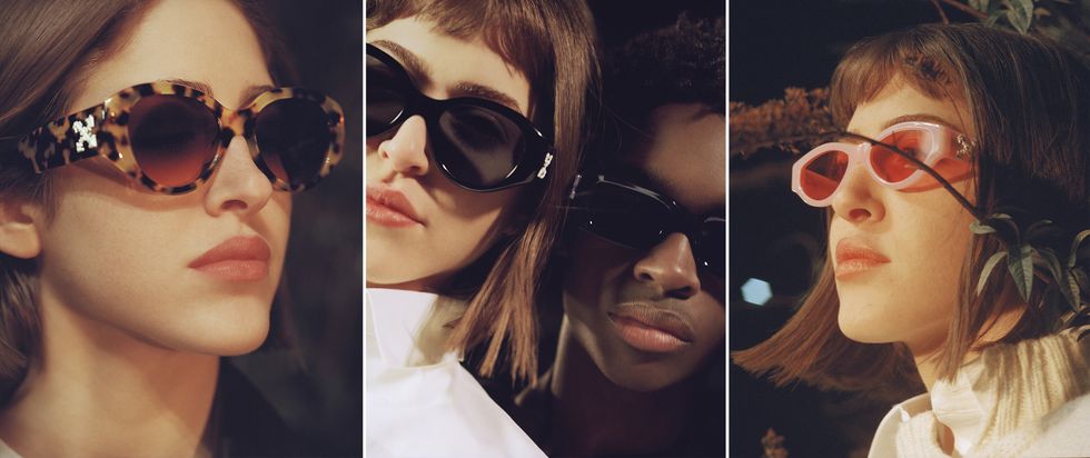Off-White x Sunglass Hut Collaboration Black Sunglasses With Logo Virgil  Abloh