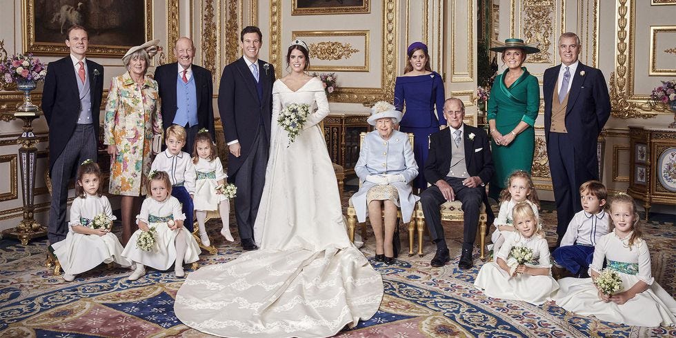 See Princess Eugenie and Jack Brooksbank's Official Royal Wedding Portraits