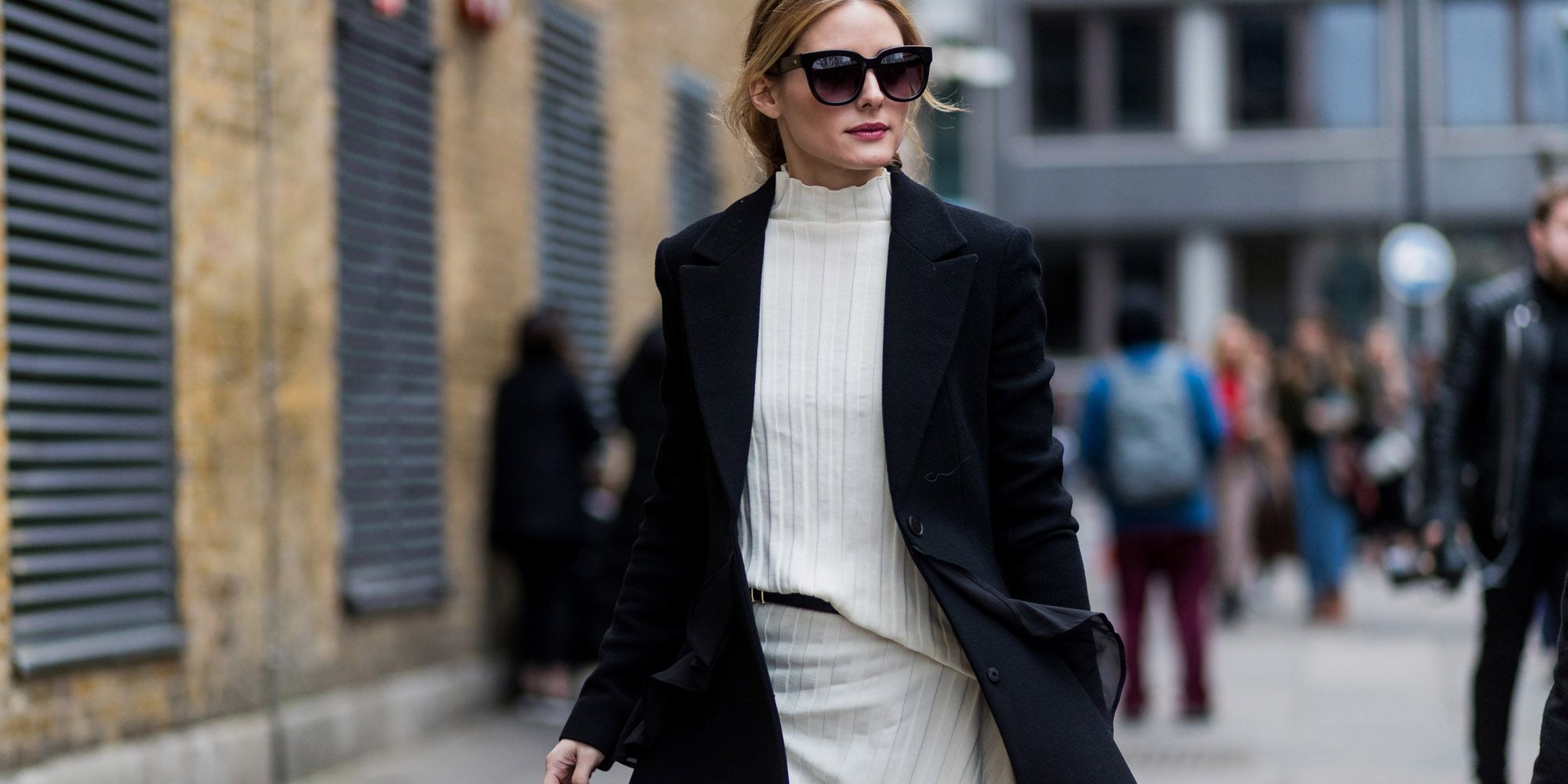 Olivia Palermo's Street Style and Leather Overalls
