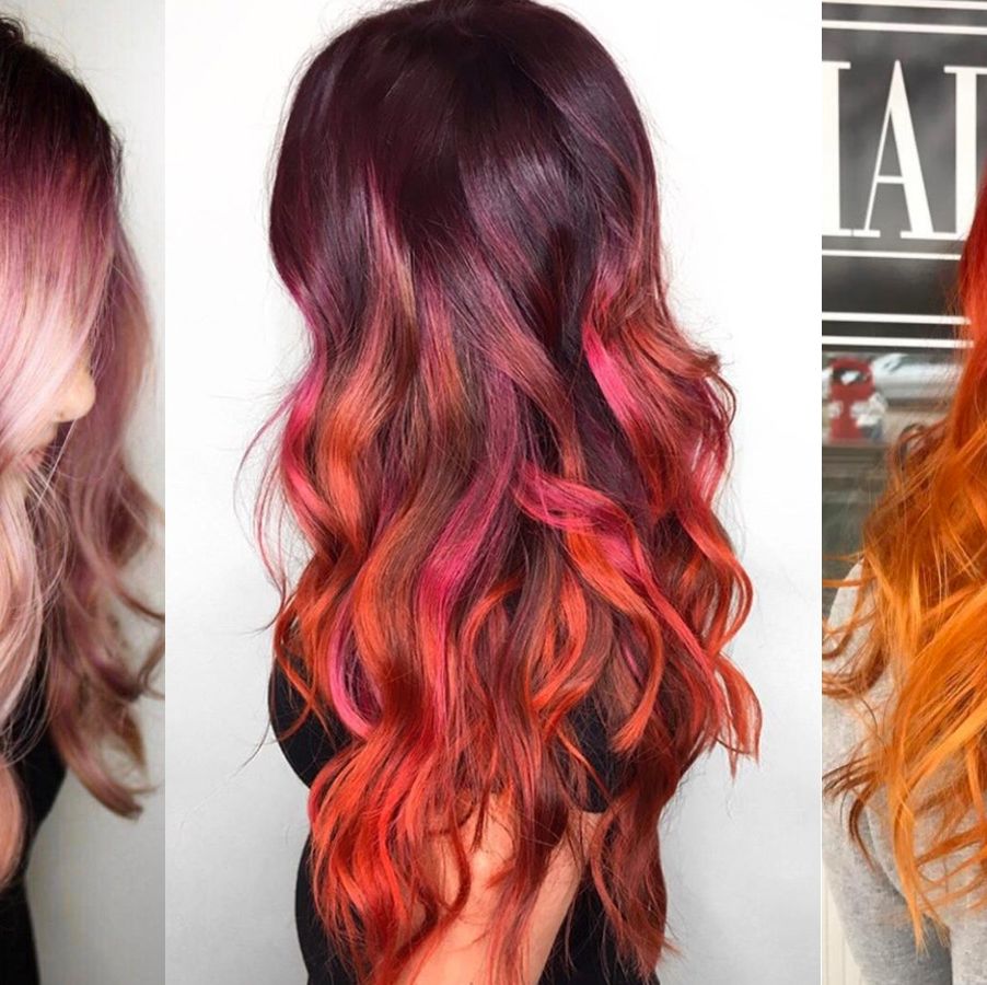 Red Ombre Hair Color - Red Ombre Hair Dye Inspiration