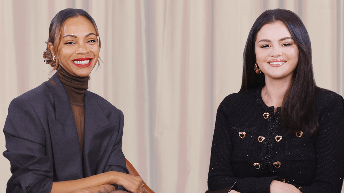 preview for Zoe Saldana & Selena Gomez | One on One