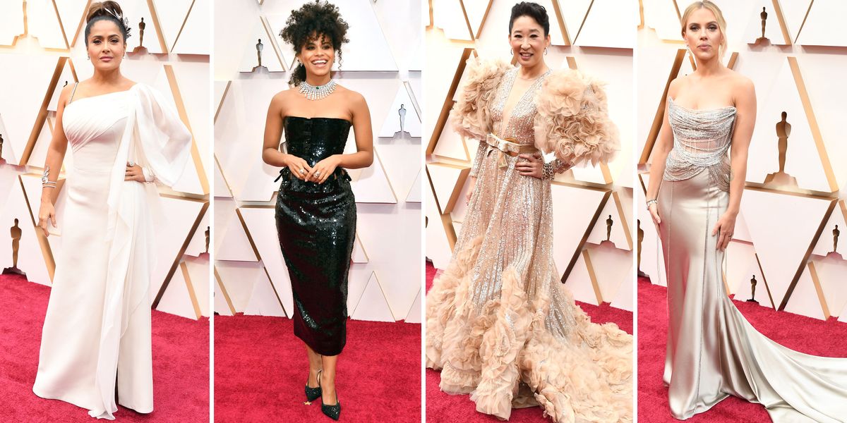 of the Red Looks From the 2020 - Oscars Dresses