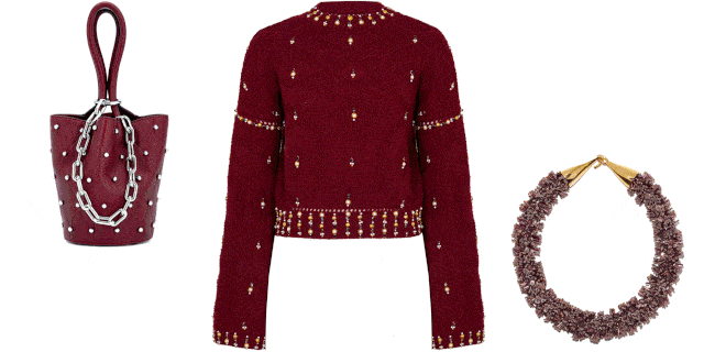 Clothing, Outerwear, Red, Sleeve, Maroon, Jacket, Sweater, Coat, Font, Cardigan, 