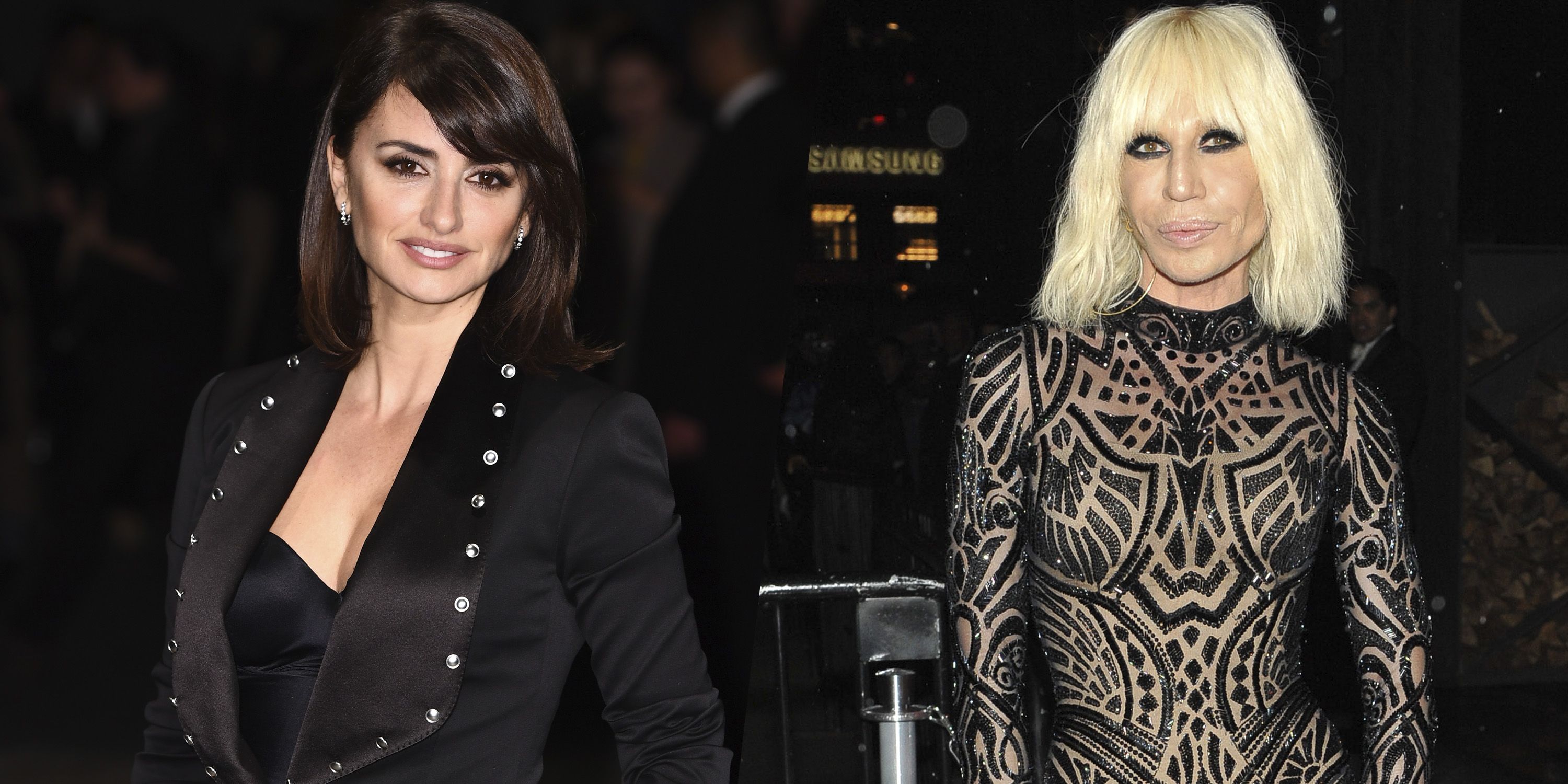 Geheugen stroom Lucht Penelope Cruz Slays as Donatella Versace in Her First Official Photo from  American Crime Story