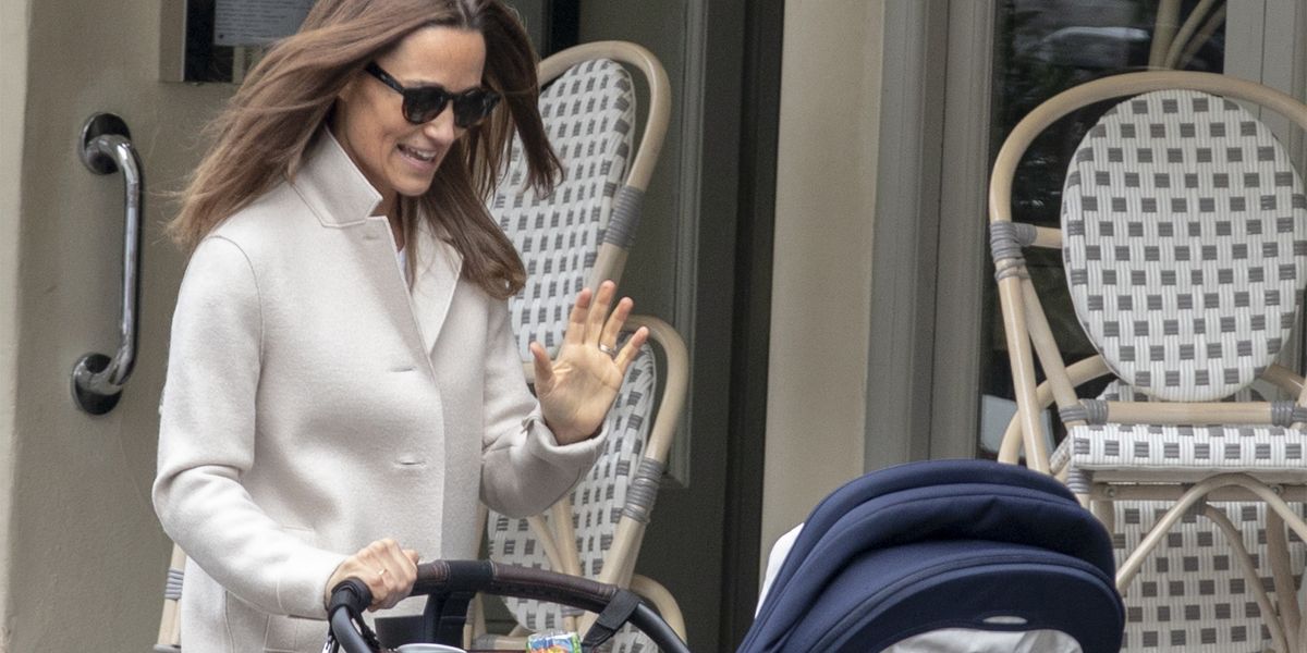 Pippa Middleton Takes Son Arthur for a Birthday Stroll in London