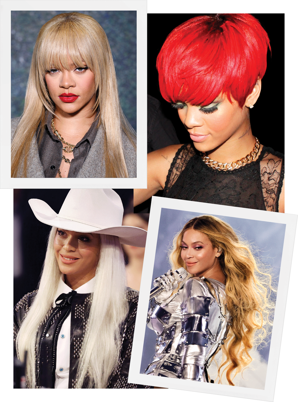 pop star hair history