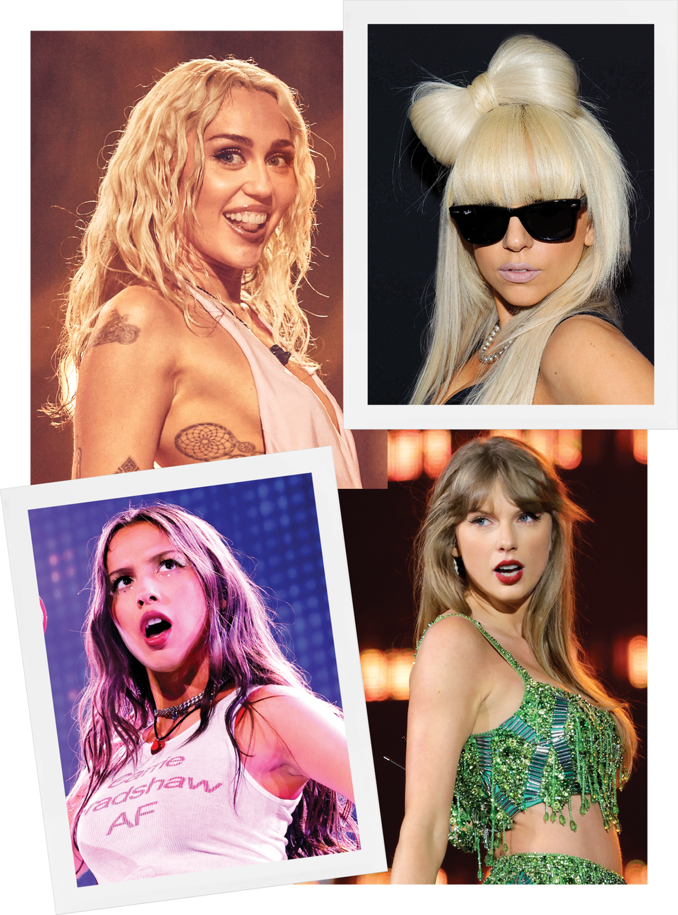 pop star hair history