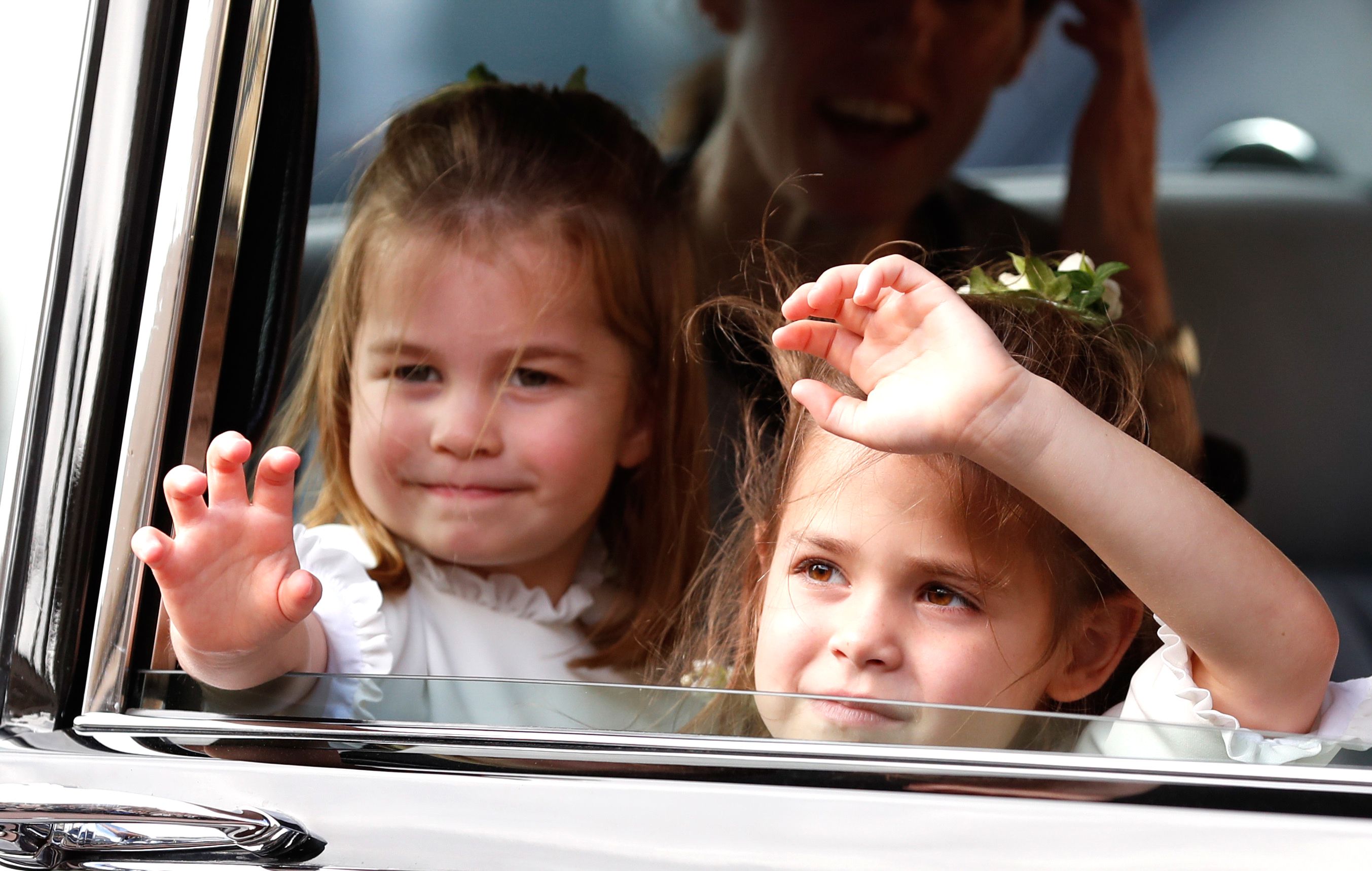 Prince George and Princess Charlotte will walk down the aisle when