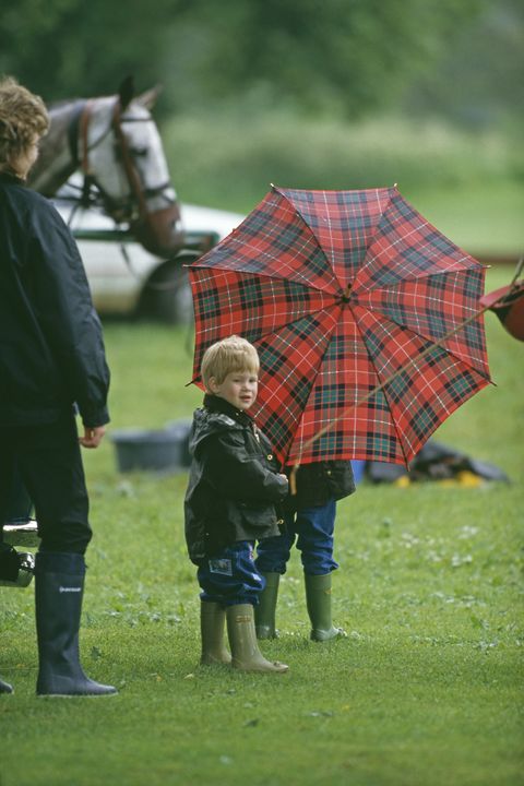 Umbrella, Tartan, Kilt, Textile, Pattern, Design, Grass, Fashion accessory, Highland games, 