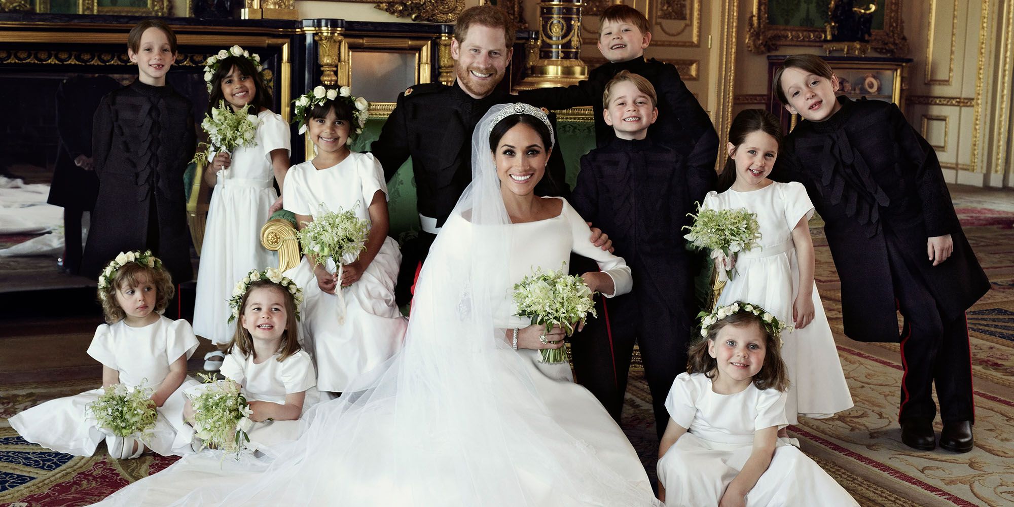 Meghan markle 2025 flower girl dresses