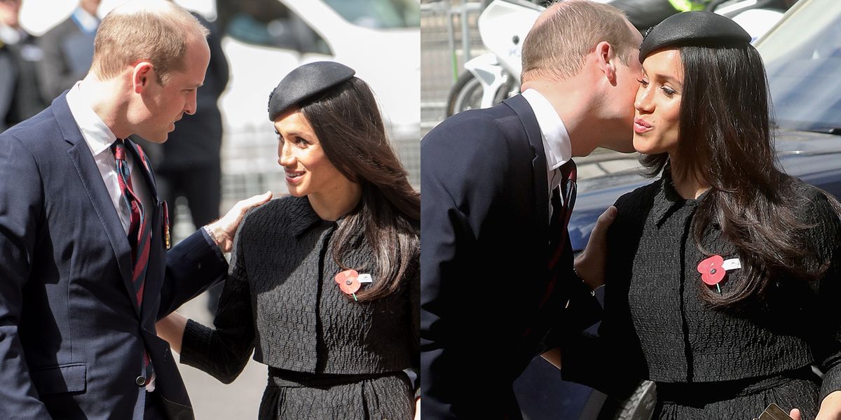 gennemsnit Roux Hvad Meghan Markle and Prince William Had a Sweet Moment at Westminster Abbey