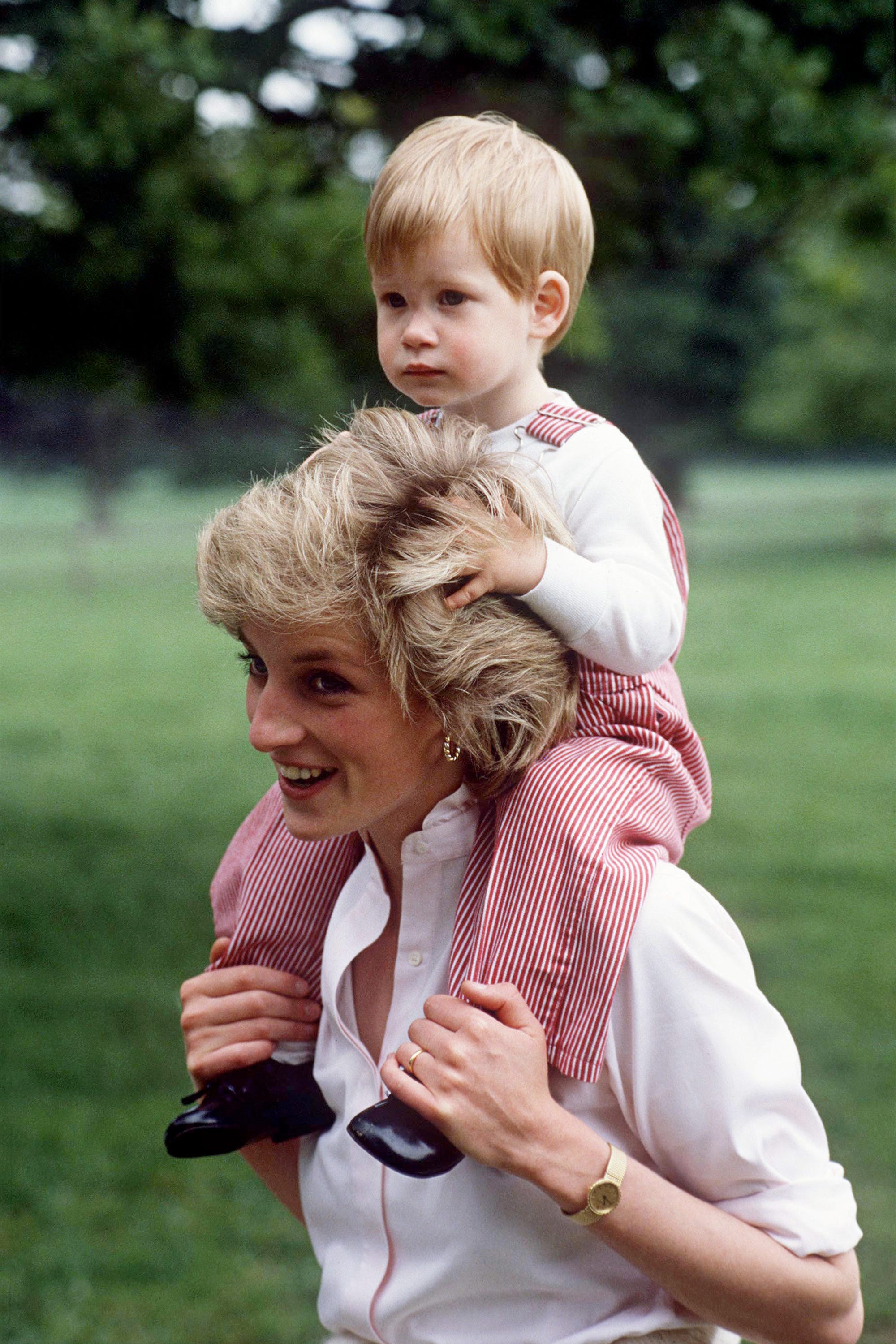 Princess Diana Photos With Prince William and Prince Harry