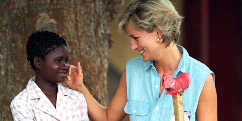 princess diana charity work essay