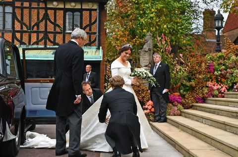 Photograph, Ceremony, Event, Wedding, Bride, Gown, Wedding dress, Dress, Bridal clothing, Veil, 