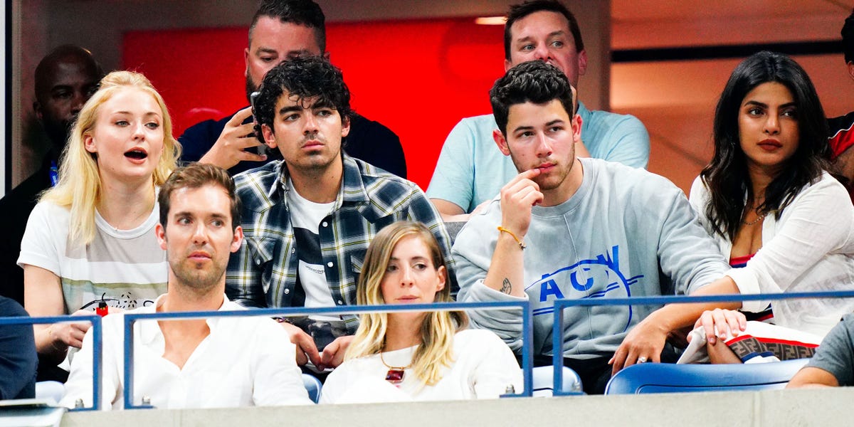 Sophie Turner and Joe Jonas Go Full PDA at US Open 2018