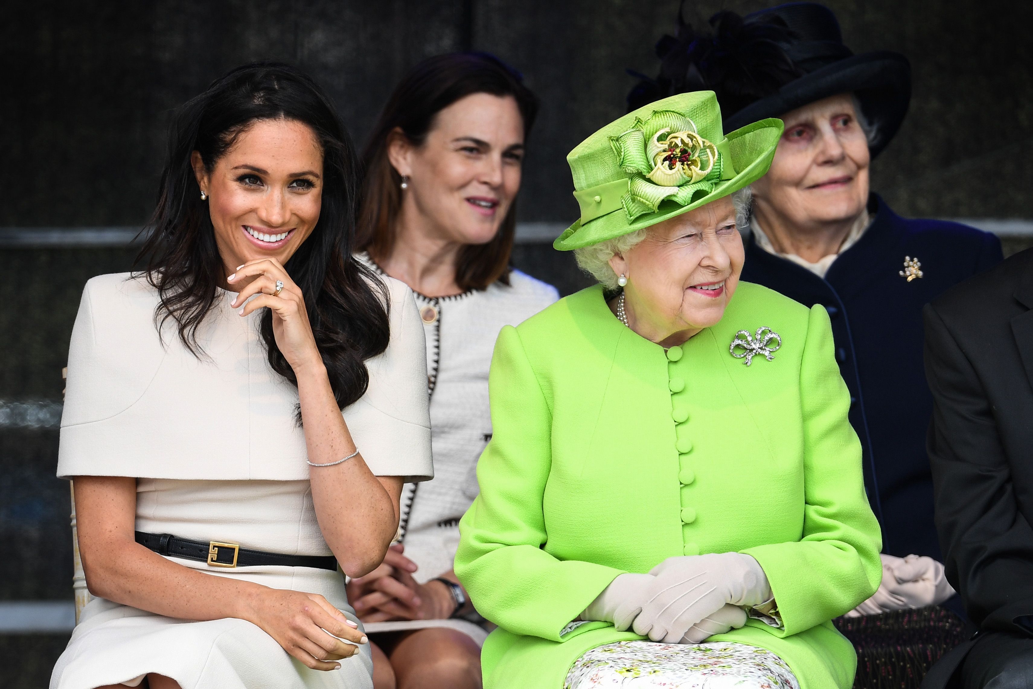 Meghan Markle Wears Givenchy by Clare Waight Keller for her Royal Outing in  Cheshire - Meghan Markle's Go-To Designer