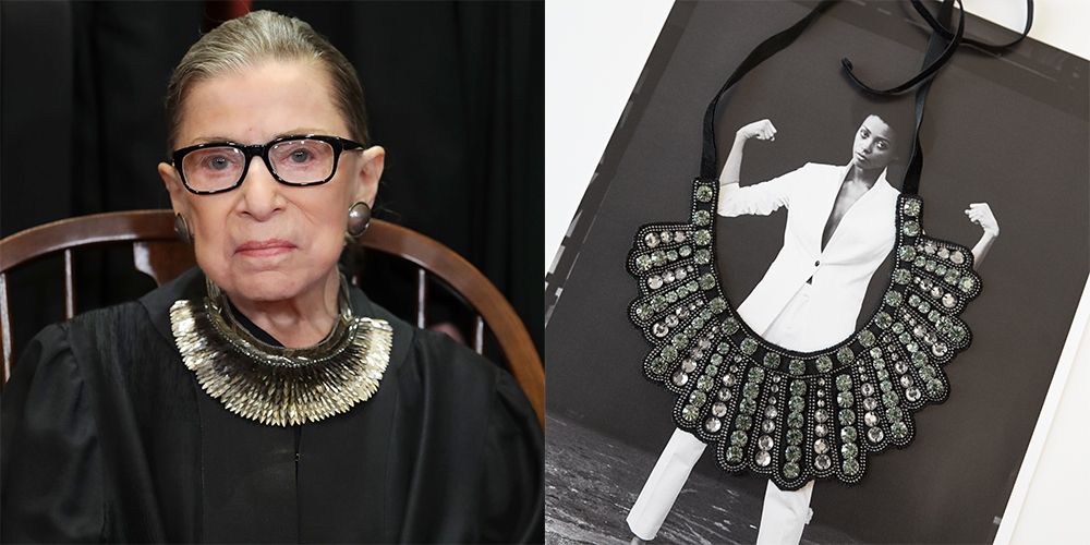 Banana Reissues Ruth Bader Ginsburg's Iconic Dissent Collar