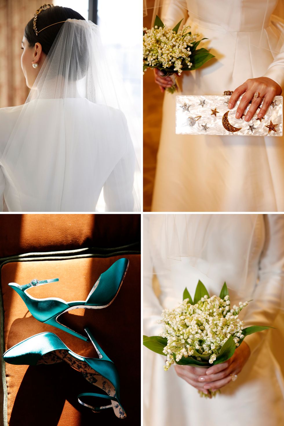 Photograph, Bouquet, Bride, Flower, Dress, Plant, Hand, Ceremony, Photography, Peach, 