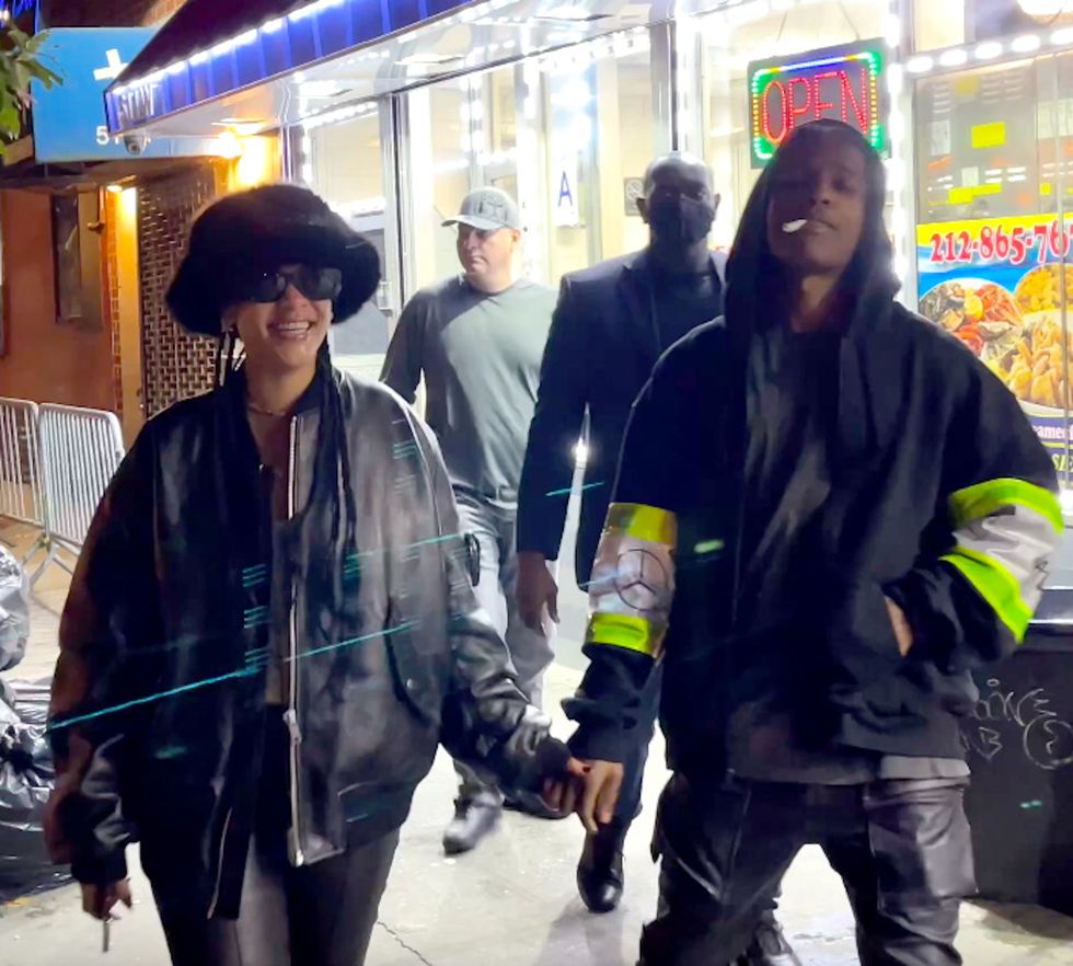 exclusive  video also available asap rocky takes rihanna to harlem at 3am friday morning for some seafood harlem‚Äôs famous el puerto seafood restaurant the couple seem to be in a great mood, rihanna and rocky are both rugged up as the fall temperatures start settling in at night they also stopped to meet and greet some local residentspictured asap rocky,rihannaref spl5257271 170921 exclusivepicture by the big shot app  splashnewscomsplash news and picturesusa 1 310 525 5808london 44 020 8126 1009berlin 49 175 3764 166photodesksplashnewscomworld rights