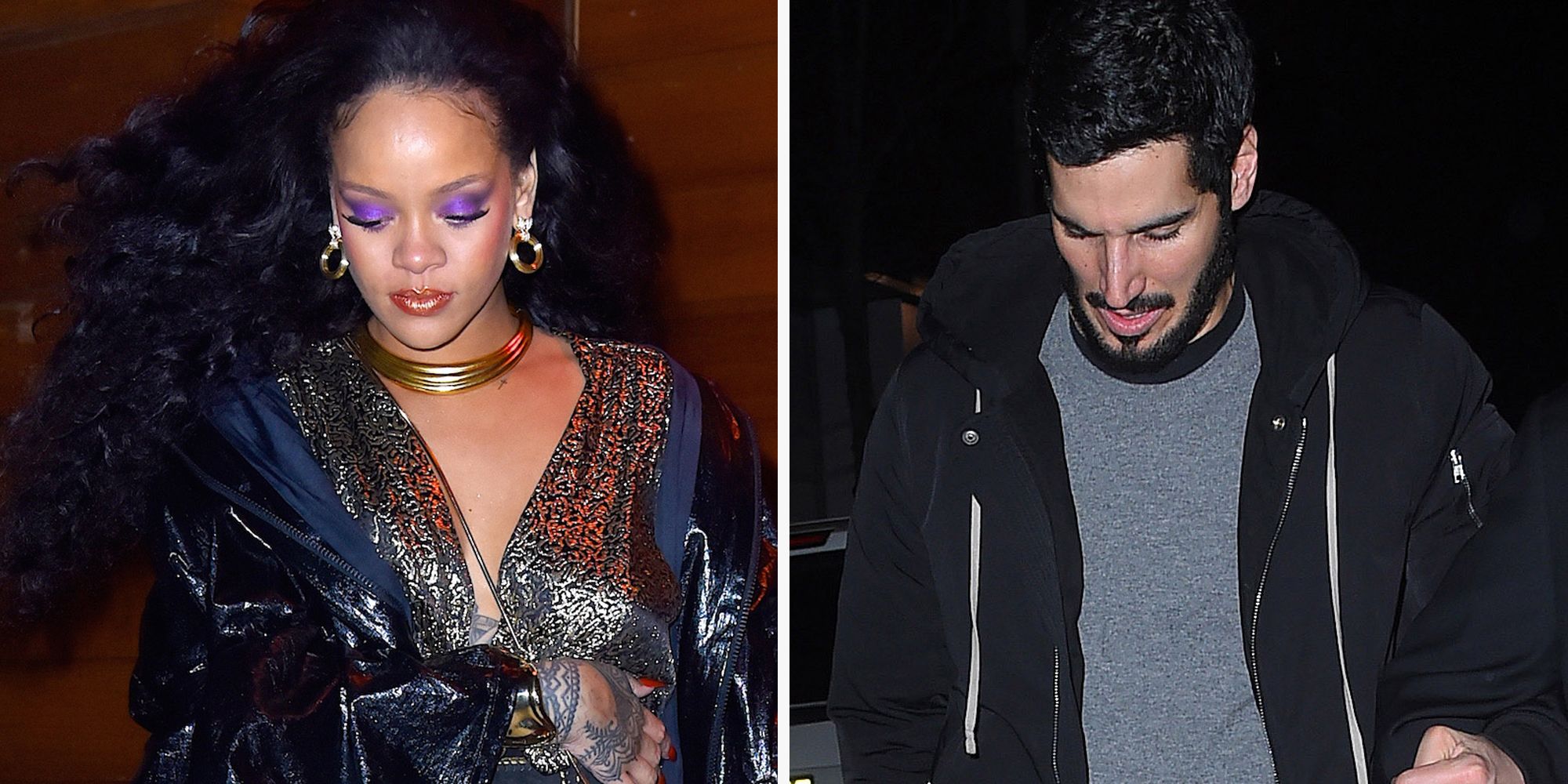 Rihanna Parties with Boyfriend After Grammys - Rihanna and Hassan Jameel