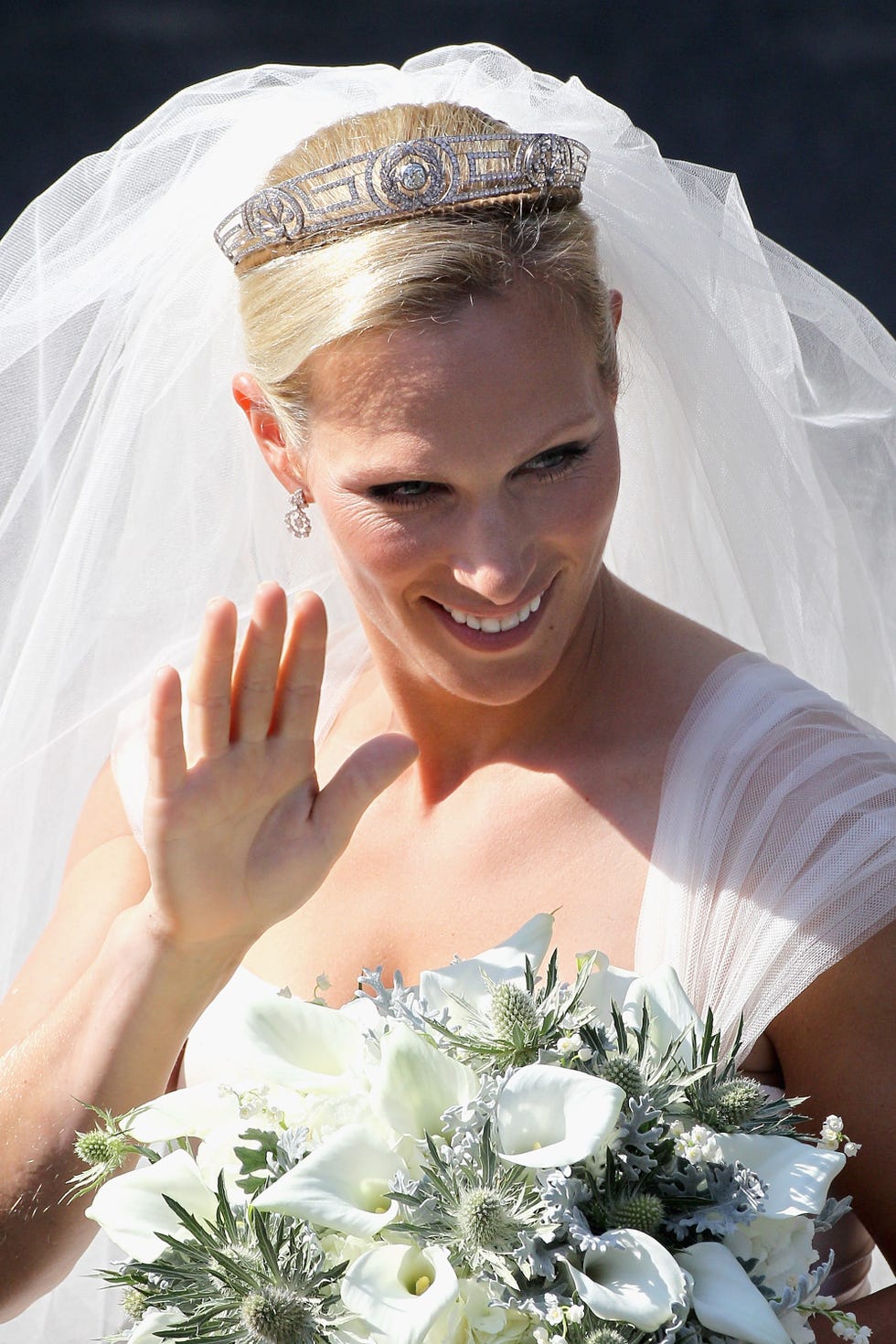 Zara Phillips Marries Mike Tindall In Edinburgh