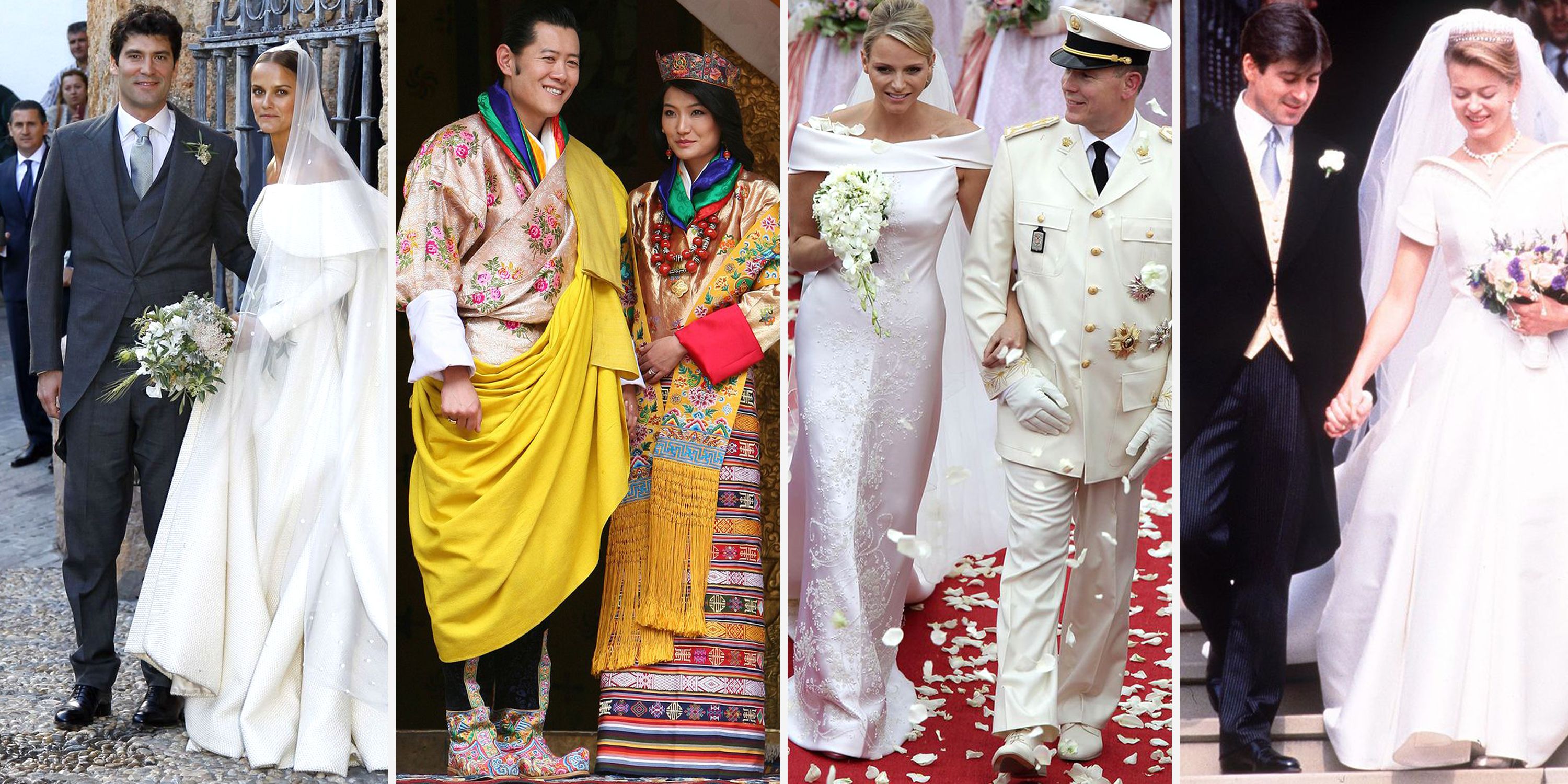 100 years of royal wedding dresses | Easy Weddings