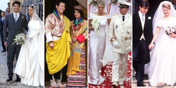 Formal wear, Event, Fashion, Marriage, Wedding dress, Ceremony, Tradition, Suit, Costume, Bridal clothing, 
