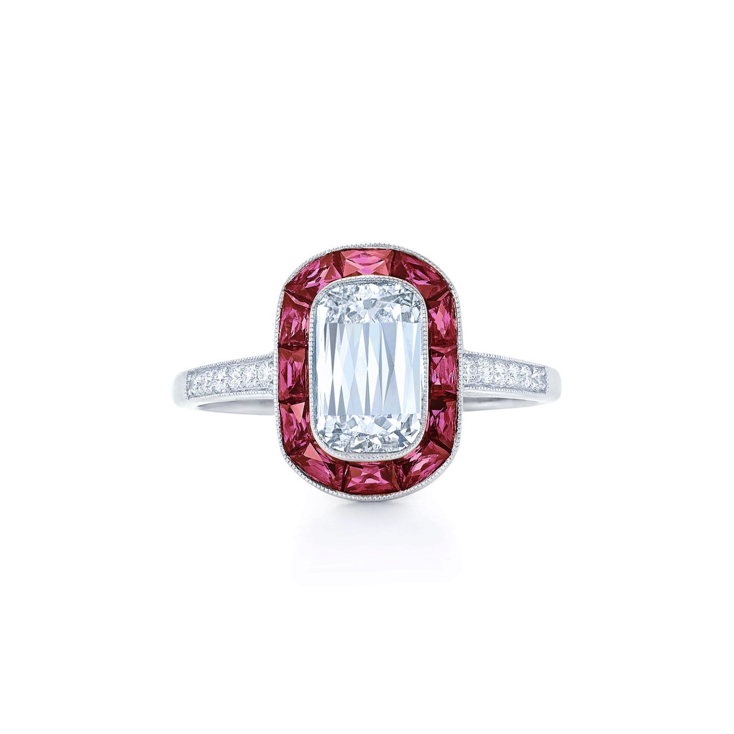 Ruby Diamond Merge Ring – STONE AND STRAND