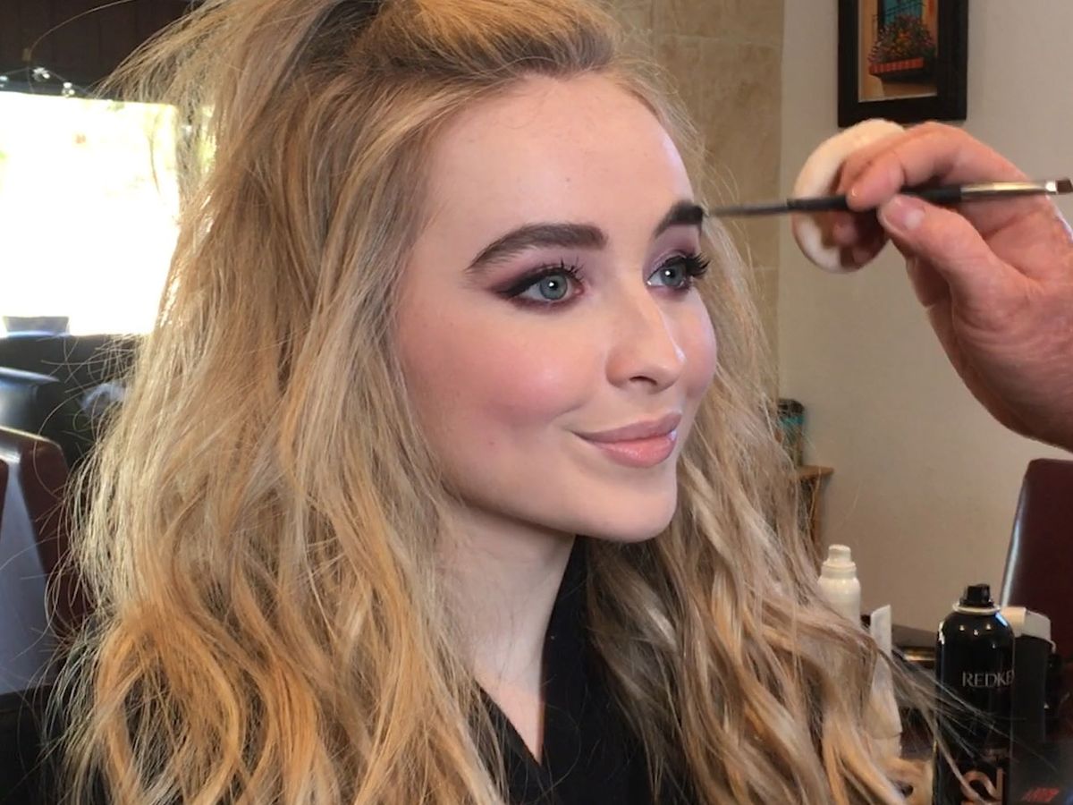 Sabrina Carpenter Is Ready for Spring in a Knit Bra and Cut-Out
