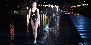 Saint Laurent : Runway - Paris Fashion Week Womenswear Spring/Summer 2019