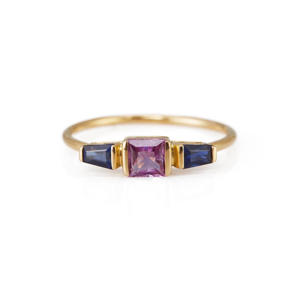 sapphire engagement ring