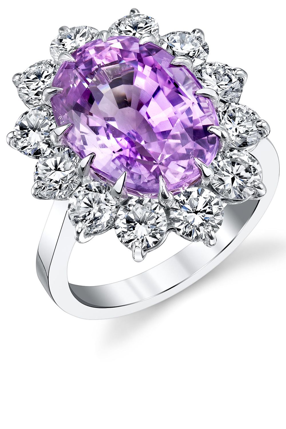 Amazon.com: Gem Stone King 925 Sterling Silver Purple Amethyst and Blue  Sapphire 3-Stone Ring For Women (2.76 Cttw, Gemstone Birthstone Available  5,6,7,8,9) (Size 5) : Clothing, Shoes & Jewelry