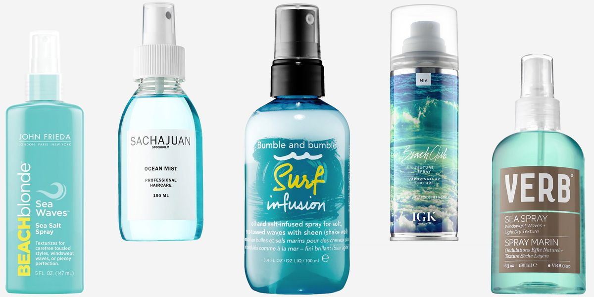 Best Salt Spray for Hair - Best Styling Products for Beachy Waves