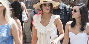 Selena Gomez enjoys a day out in Capri while out on vacation