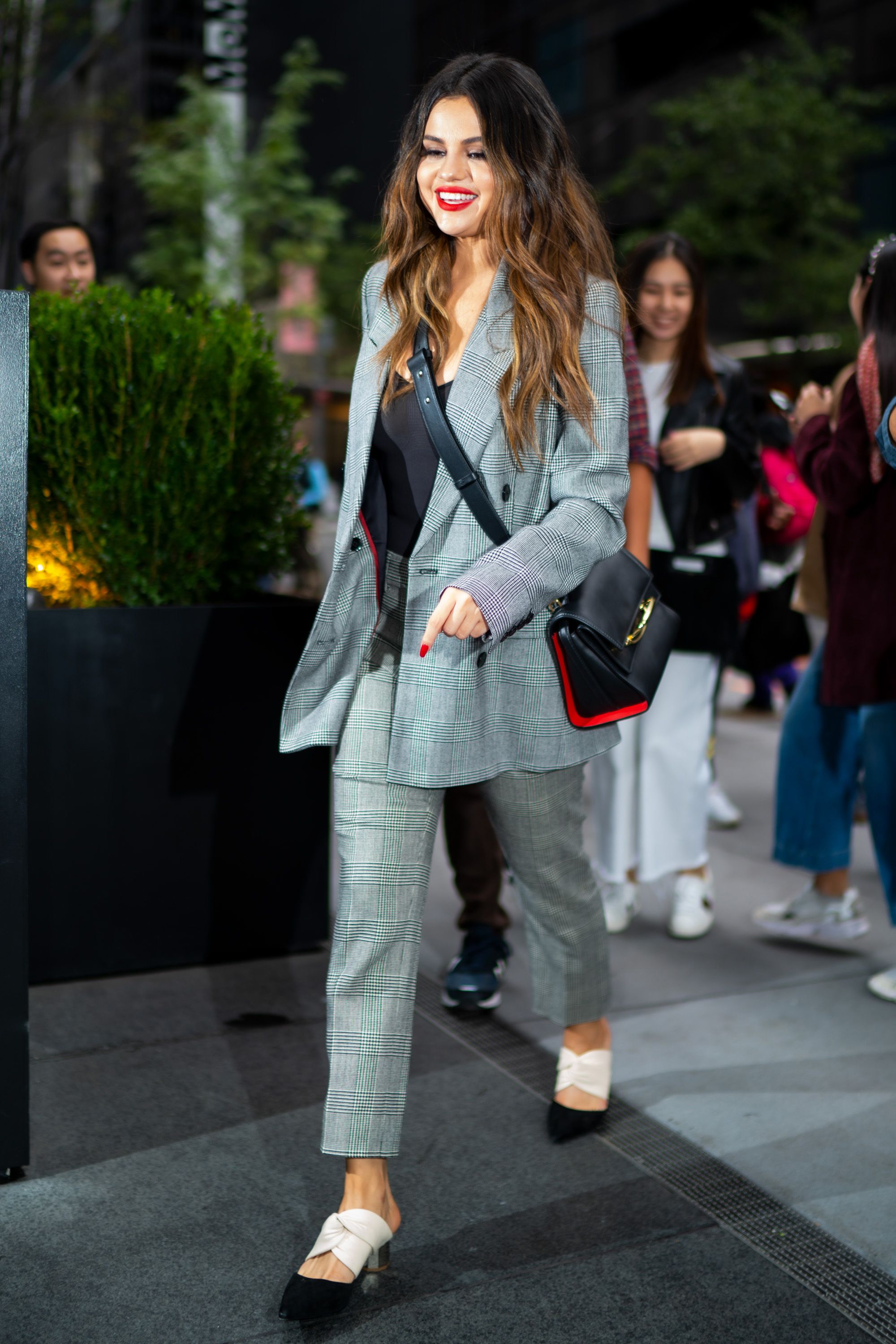 Selena Gomez White Louis Vuitton Sneakers