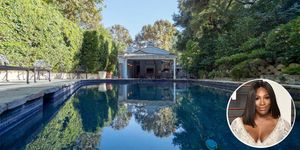 Water, Property, Swimming pool, Reflecting pool, Estate, Natural landscape, Real estate, Leisure, Waterway, House, 