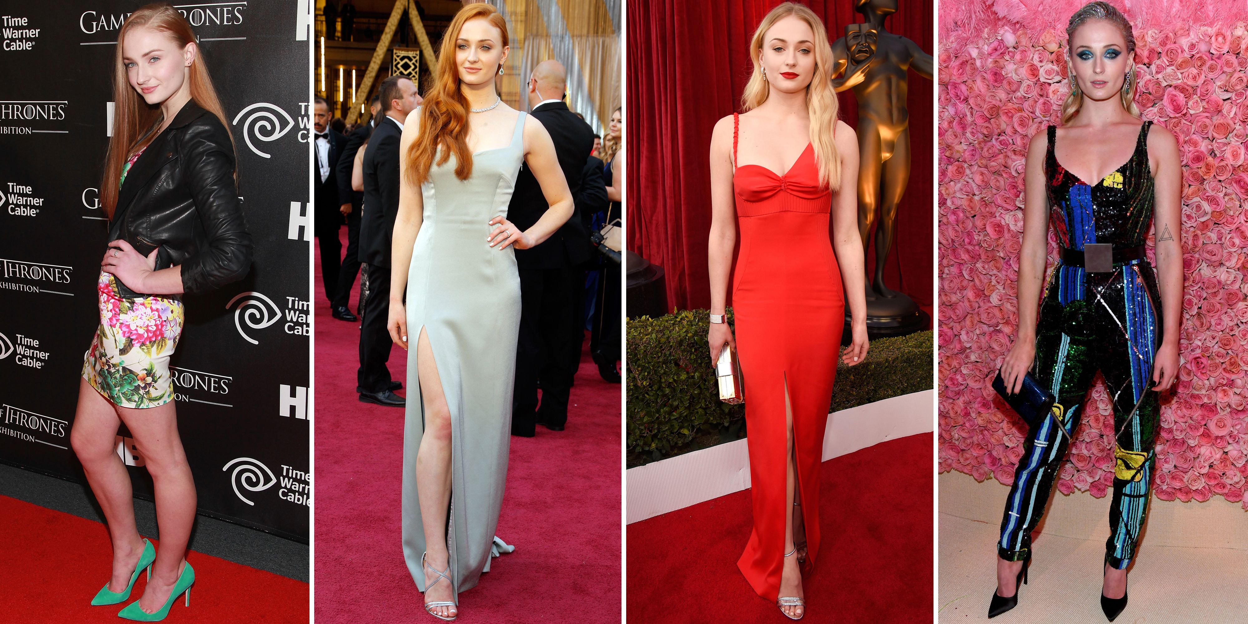 Sophie Turner's Red Carpet and Style Evolution in Photos