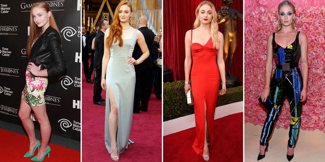 Sophie Turner's Best Outfits & Glamorous Red Carpet Style, Photos –  Footwear News