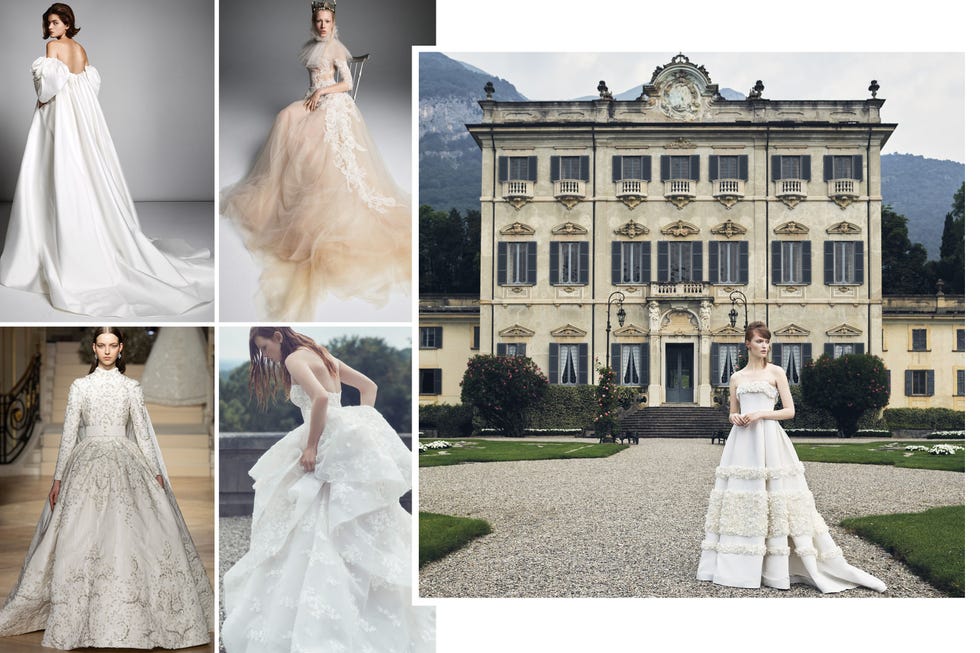 Wedding dress, Gown, Dress, Photograph, Clothing, White, Bridal clothing, Bride, Shoulder, Fashion, 
