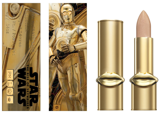 *NEW* Pat McGrath STAR WARS Lip Fetish 517 GOLD ASTRAL Lip Balm 2024 Lipstick C3PO