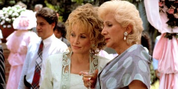 STEEL MAGNOLIAS, Dolly Parton, Olympia Dukakis, 1989