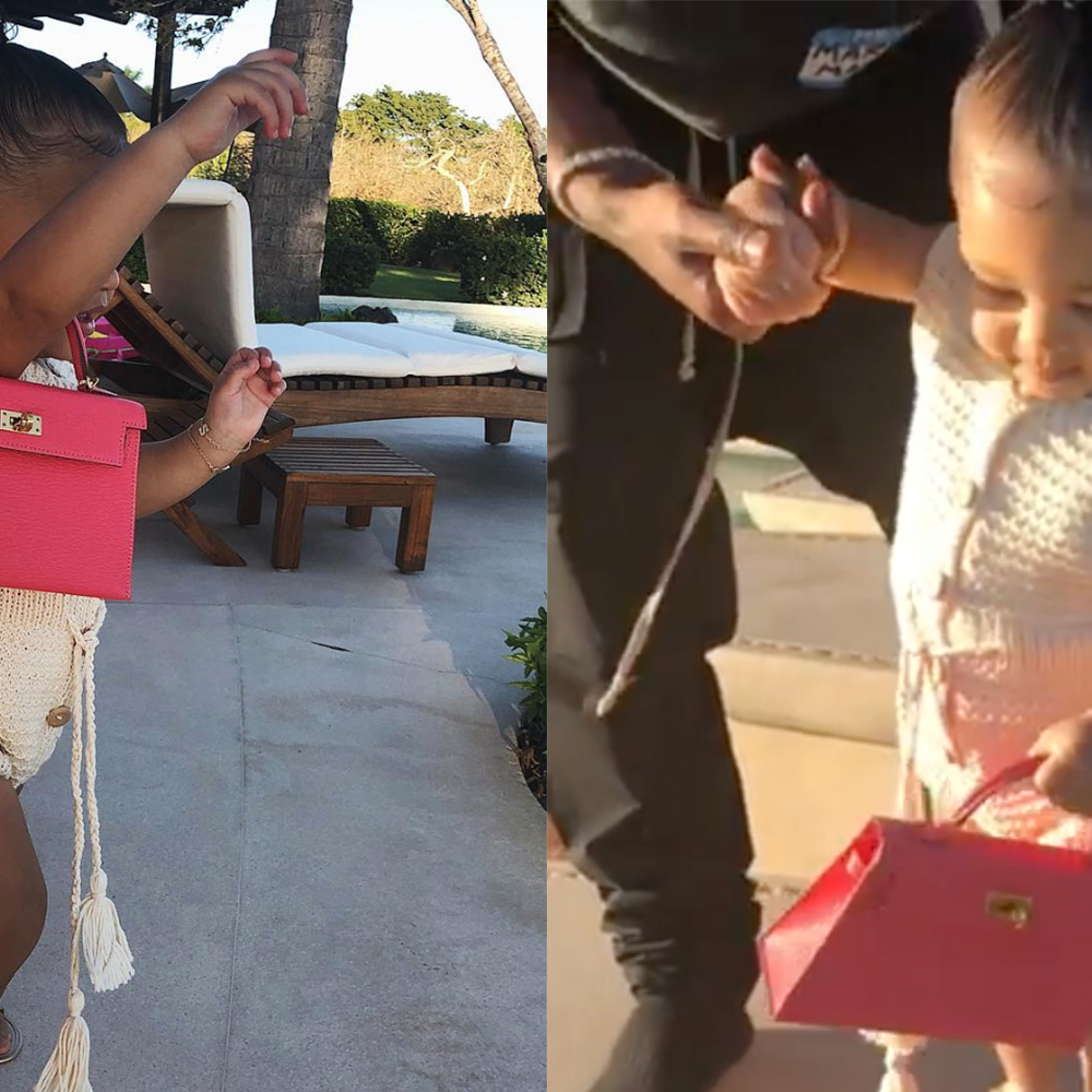 Kylie Jenner shares snap of Stormi wearing $12,000 Hermes backpack